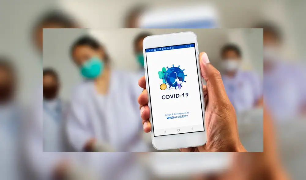 Aplicación de la Academia de la Organización Mundial de la Salud. | Foto: OMS