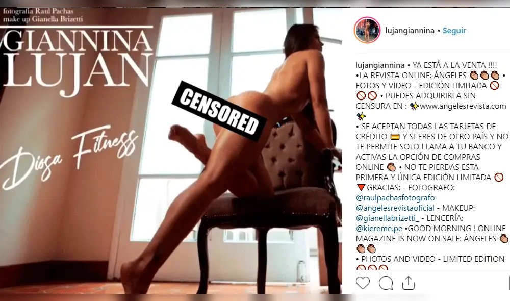 Giannina Luján y sus desafiantes retratos para PlayBoy [VIDEO]