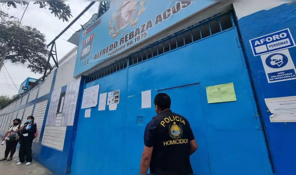 atentado en colegio de Los Olivos atentado en colegio de Los Olivos