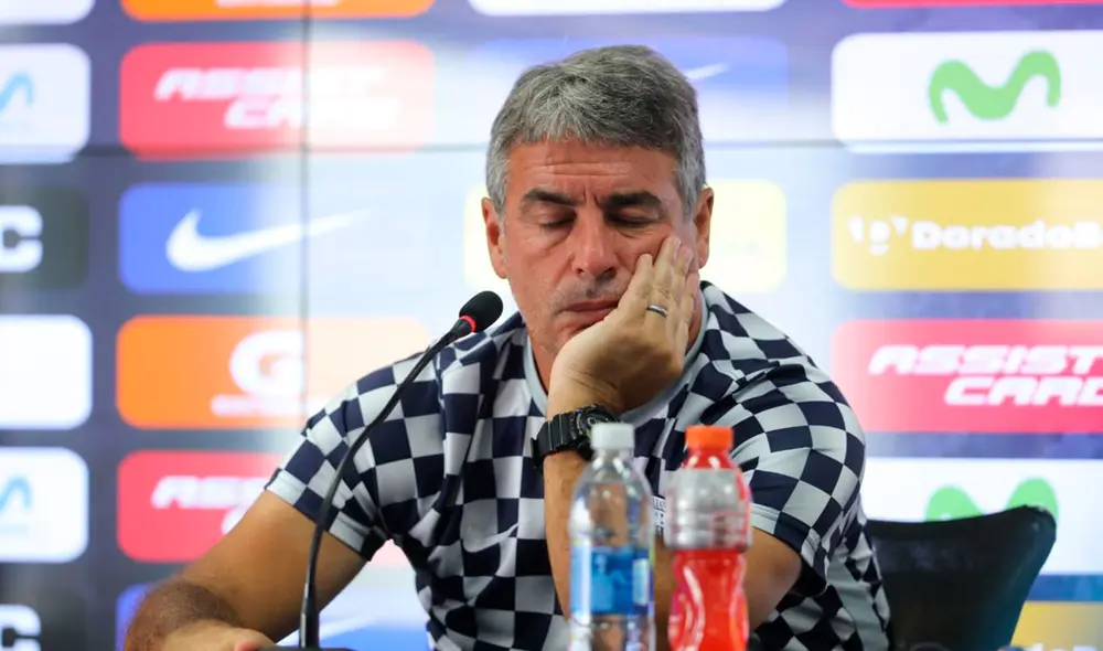 Pablo Bengoechea anunció su salida como entrenador de Alianza Lima. Foto: Archivo GLR