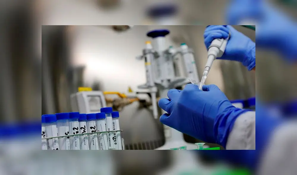 Análisis de muestras de coronavirus SARS-CoV-2 en un laboratorio. Foto: EFE (referencial)