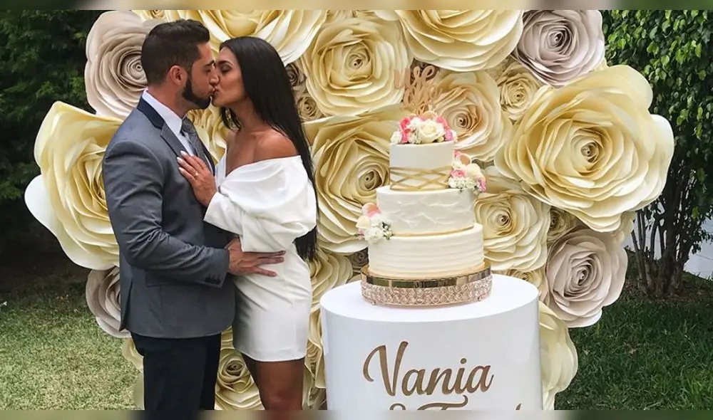Vania Bludau y su mágica fiesta de compromiso con Frank Dello Russo