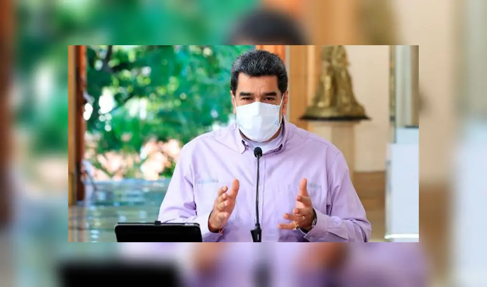 Nicolás Maduro en una alocución del día domingo 13 de septiembre. Foto: AFP. Nicolás Maduro en una alocución del día domingo 13 de septiembre. Foto: AFP.