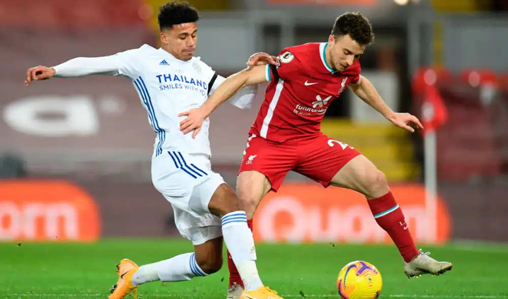 Liverpool vence al Leicester City por la fecha 9 de la Premier League. Foto: AFP.