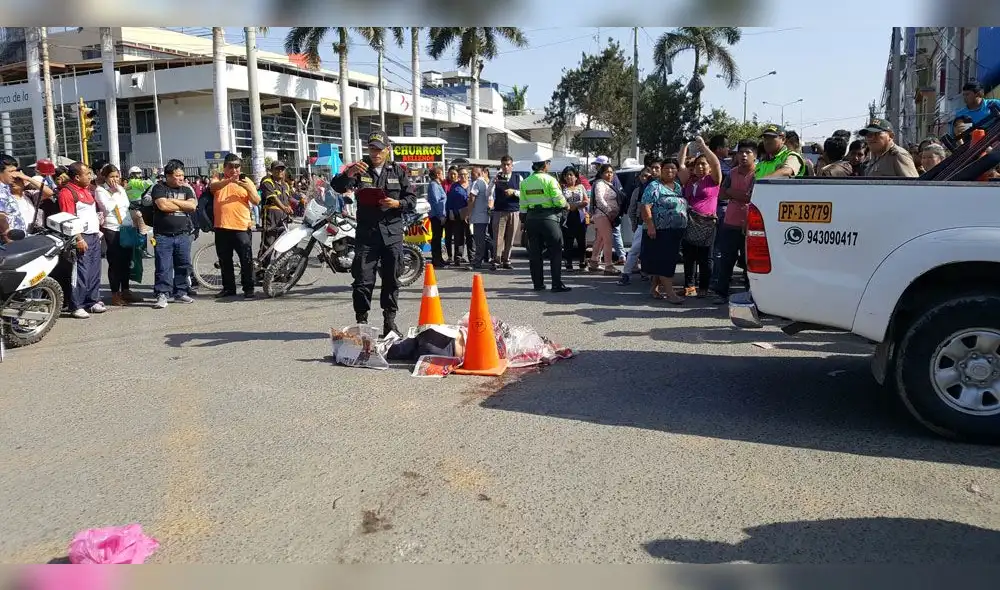 Chiclayo: Una persona falleció atropellada en pleno centro de la ciudad [VIDEO]