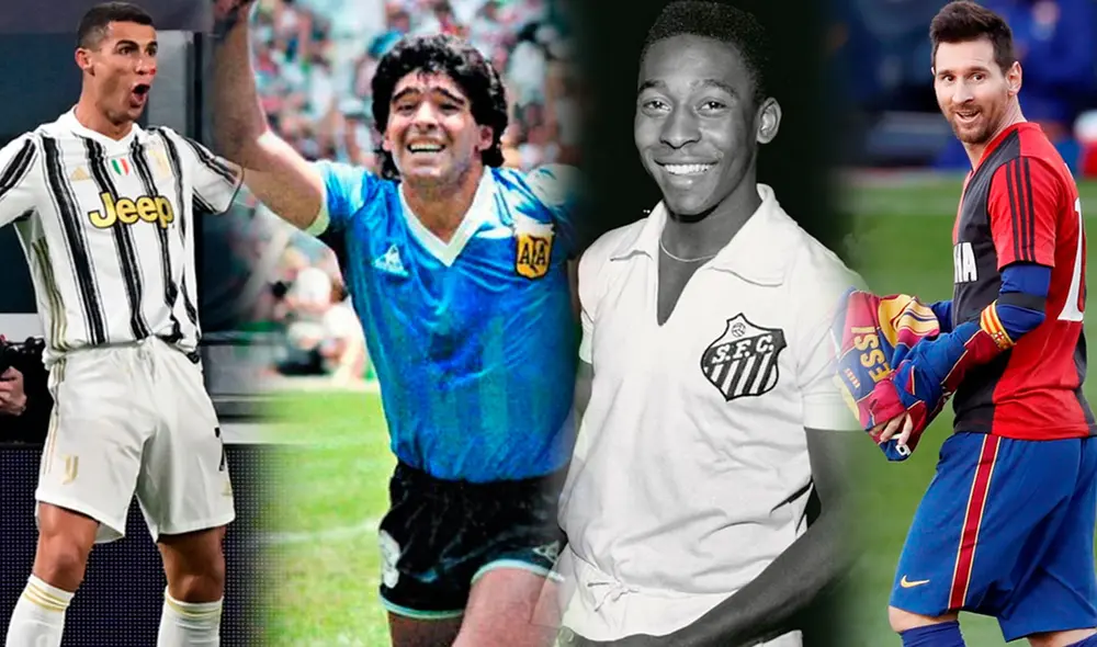 La revista France Football dio a conocer el mejor equipo de la historia del fútbol. Foto: Composición La República. La revista France Football dio a conocer el mejor equipo de la historia del fútbol. Foto: Composición La República.