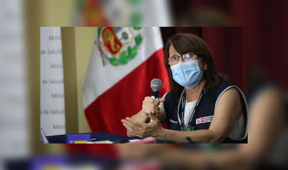 Pilar Mazetti, Jefa de operaciones del Comando COVID-19. Foto: Ministerio de Salud. Pilar Mazetti, Jefa de operaciones del Comando COVID-19. Foto: Ministerio de Salud.