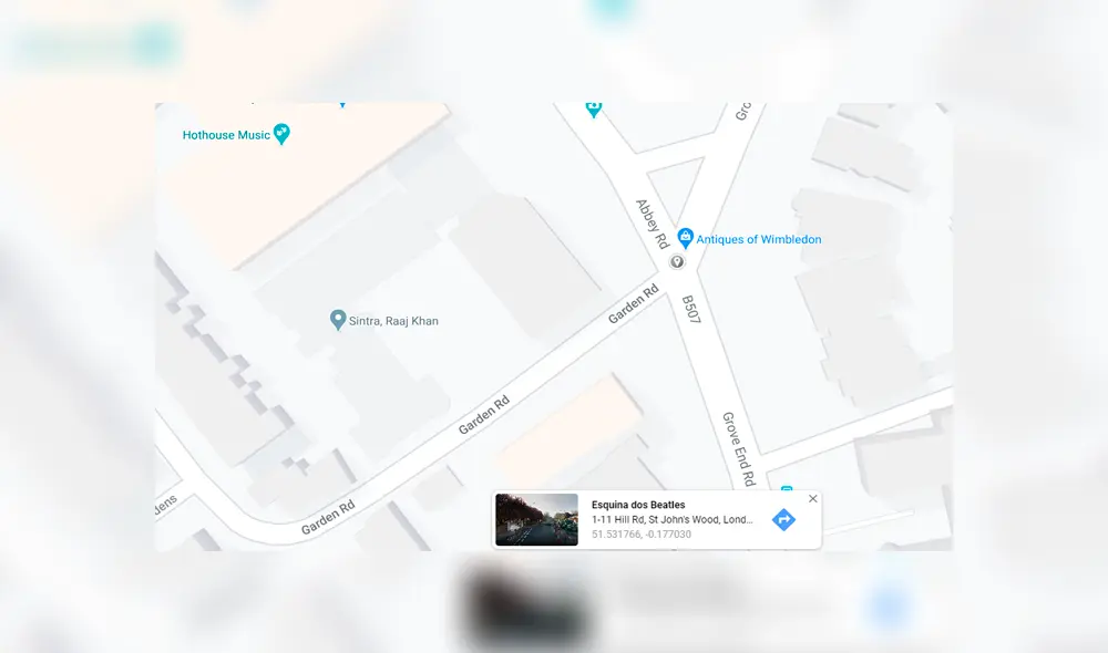 Desliza para ver cómo luce la calle en la actualidad a través de las cámaras por Google Maps.
