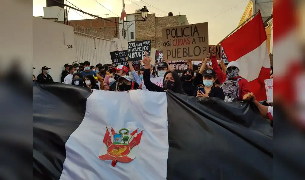 marcha y vigilia Trujillo