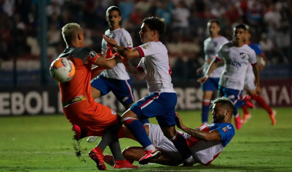 Nacional vs. Estudiantes de Mérida por la segunda fecha del Grupo F de la Copa Libertadores. | Foto: EFE