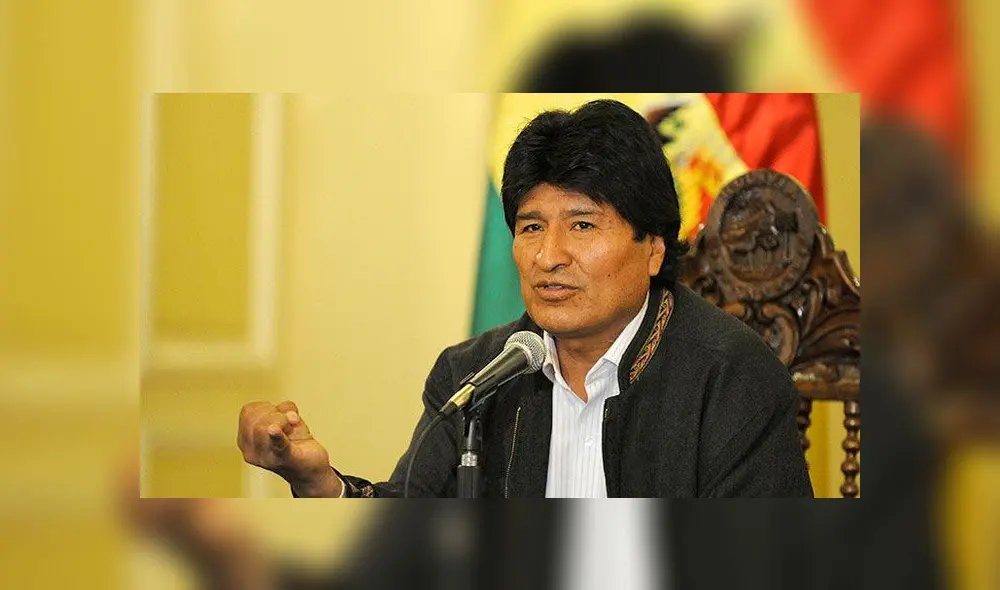 Evo Morales en conferencia de prensa desde Bolivia. Foto: difusión Evo Morales en conferencia de prensa desde Bolivia. Foto: difusión
