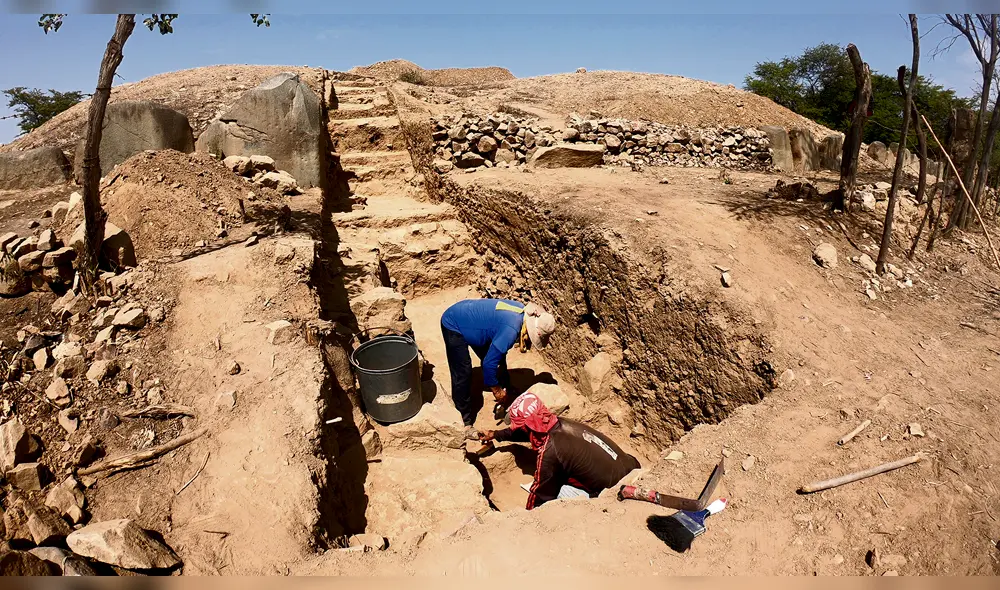 Cultura. La entrada al templo megalítico presenta una escalera hecha a base de piedra, que lleva al contexto funerario. Cultura. La entrada al templo megalítico presenta una escalera hecha a base de piedra, que lleva al contexto funerario.