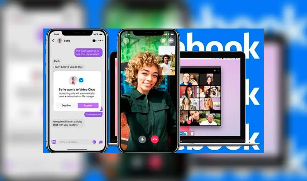 Messenger Rooms está disponible tanto en Facebook como en Messenger.