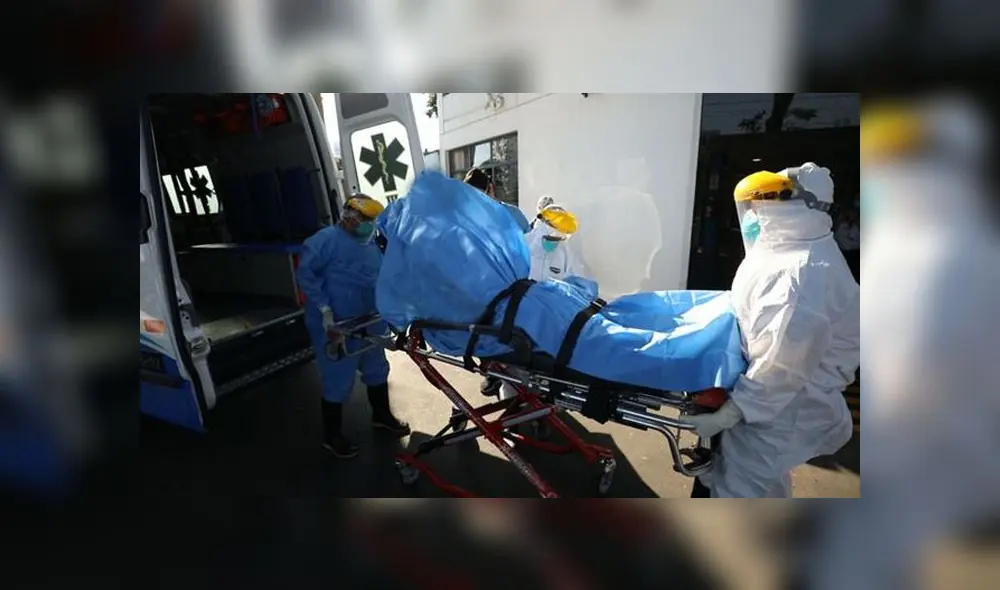 Paciente con coronavirus en estado grave. Foto: URPI-GLR. Paciente con coronavirus en estado grave. Foto: URPI-GLR.