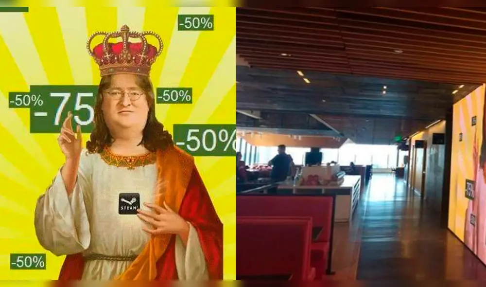 El meme de Lord Gaben y cómo llegó hasta las oficinas de Valve [FOTO]