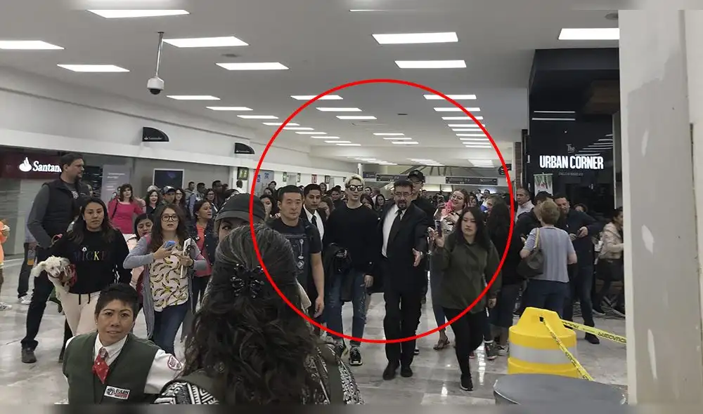 Kim Hyung Jun llegó a Lima para concierto y fans lo recibieron así [VIDEOS]
