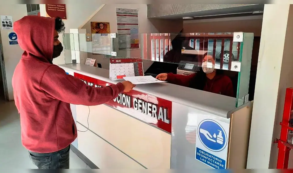 Recepcionan escritos y demandas de manera presencial