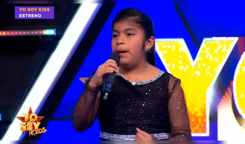 “Yo Soy Kids”: niña imitadora de Susan Ochoa sorprende a jurado [VIDEO]