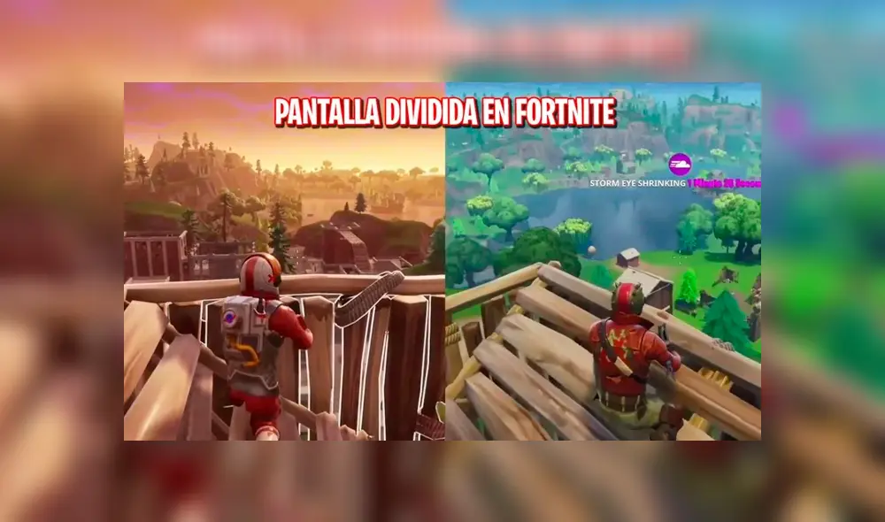 Así puedes jugar en pantalla divida Fortnite Battle Royale Así puedes jugar en pantalla divida Fortnite Battle Royale