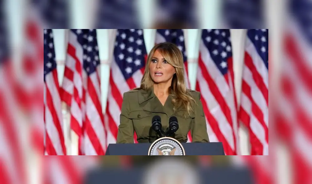 La primera dama de EE. UU. pidió el voto de reelección para Donald Trump en medio de la pandemia del coronavirus que atraviesa el país. Foto: Michael Reynolds / EFE La primera dama de EE. UU. pidió el voto de reelección para Donald Trump en medio de la pandemia del coronavirus que atraviesa el país. Foto: Michael Reynolds / EFE