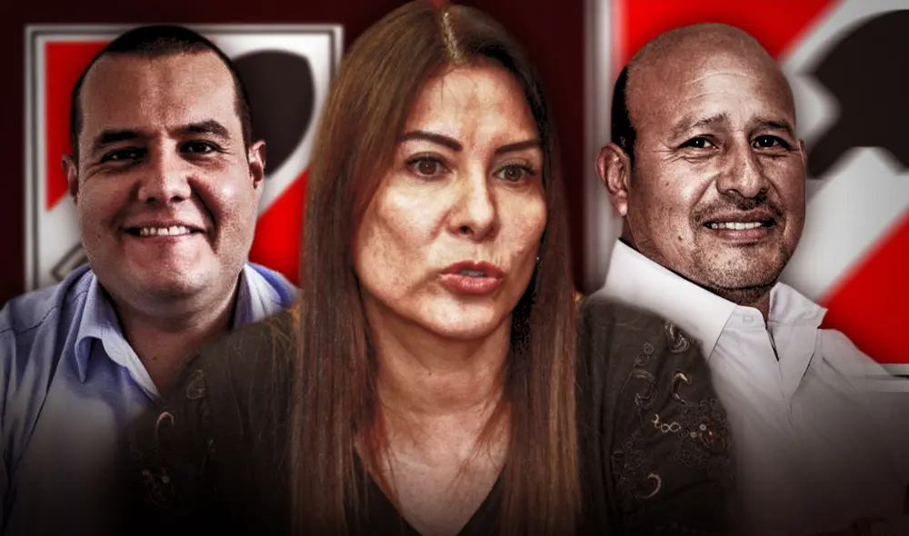 Acción Popular. Mónica Saavedra, Walter Rivera, Franco salinas. (Foto: Composición La República)