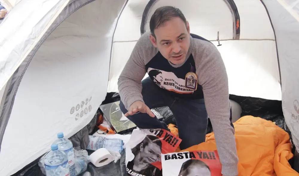 Mark Vito continúa en huelga de hambre: “Seguiré hasta las últimas consecuencias” [VIDEO]