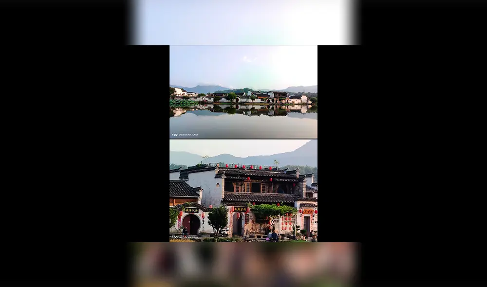 Muestras fotográficas de la cámara del Mi MIX Alpha.