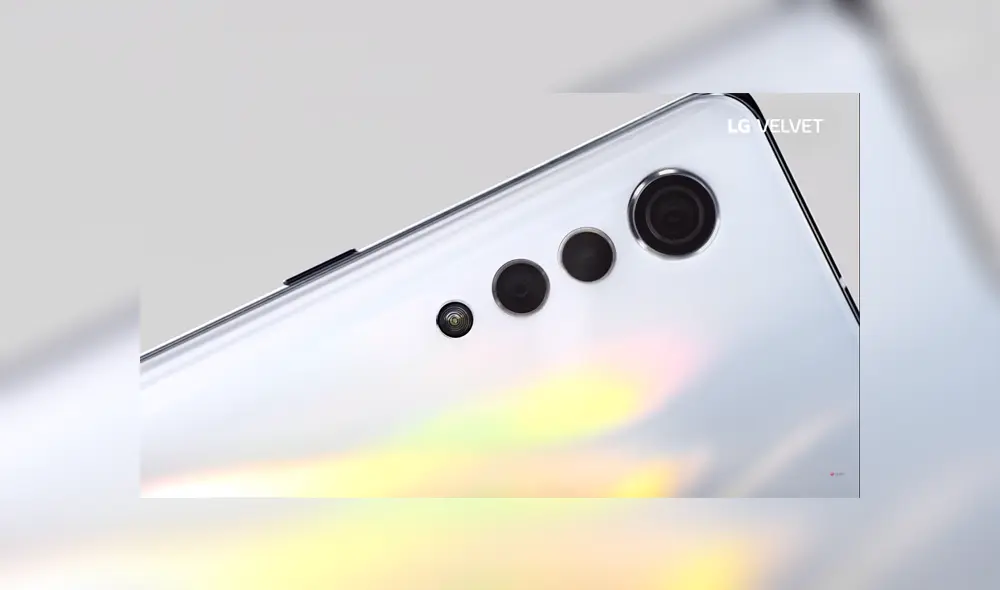 El LG Velvet incluirá un set de triple cámara trasera.