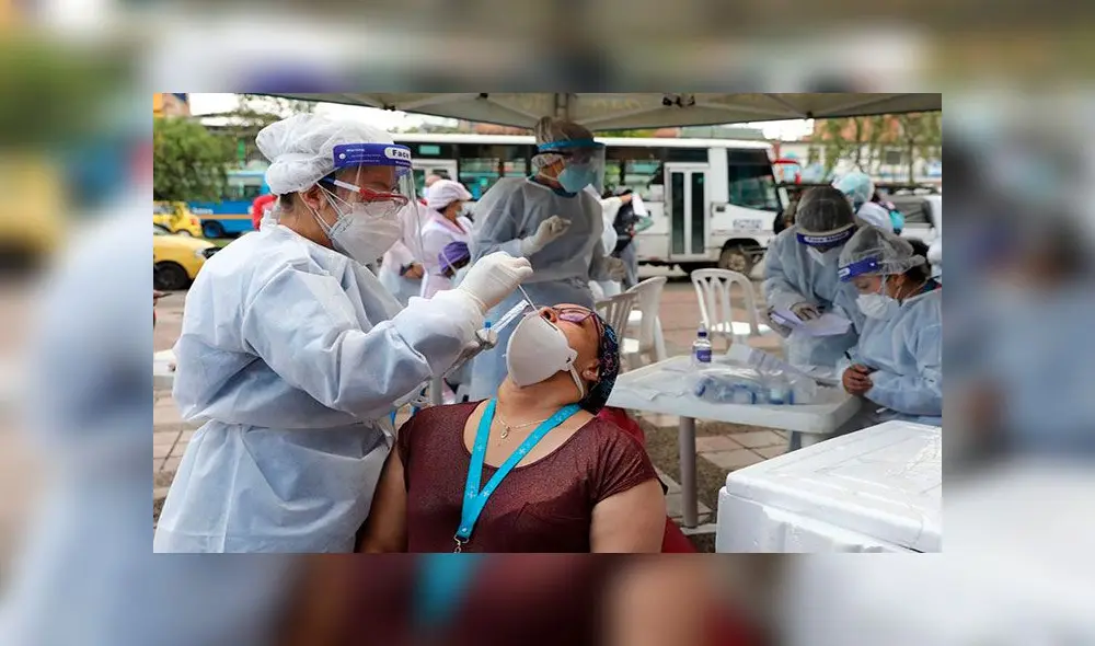 Colombia llega al medio millón de contagios de COVID-19 con un récord de 13.056 casos nuevos. Foto: EFE Colombia llega al medio millón de contagios de COVID-19 con un récord de 13.056 casos nuevos. Foto: EFE