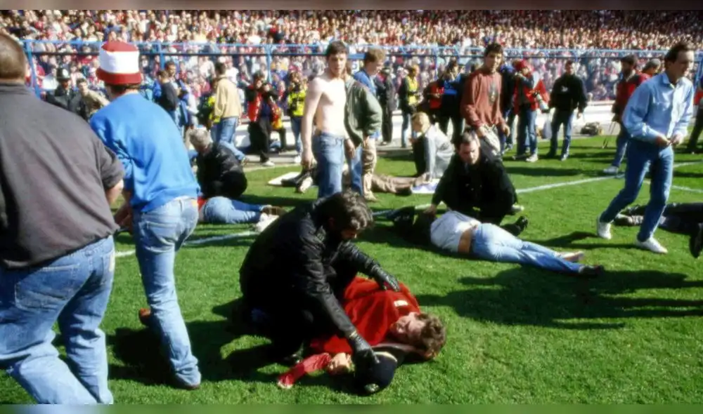 La tragedia de Hillsborough.