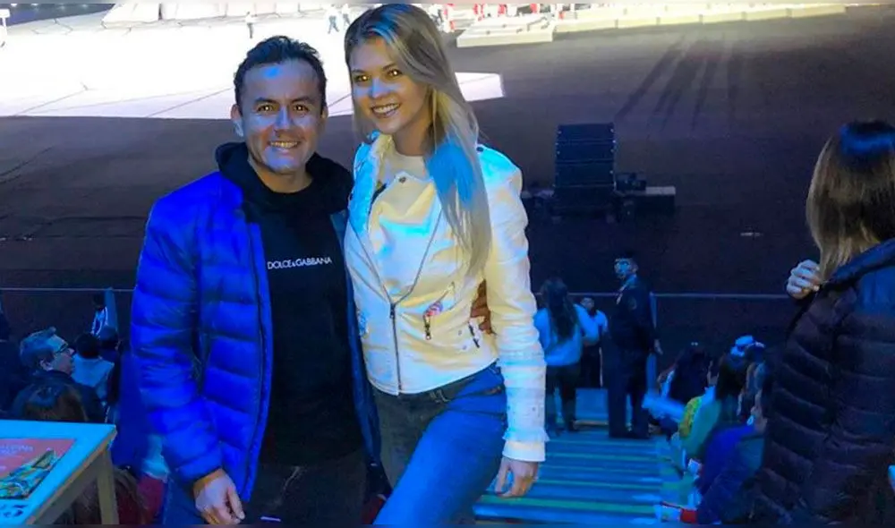 Brunella Horna se divierte en cumpleaños de César Acuña en Trujillo [VIDEO]