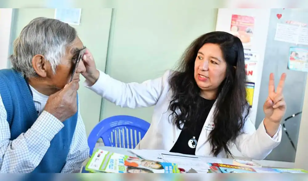 Mil adultos mayores de Arequipa recibirán lentes gratis para prevenir la ceguera