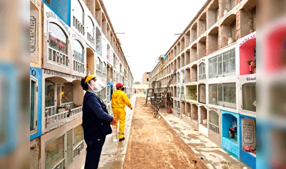 Las autoridades de la Desa inspeccionaron los cementerios distritales. Foto: Gerencia Regional de Salud de Lambayeque