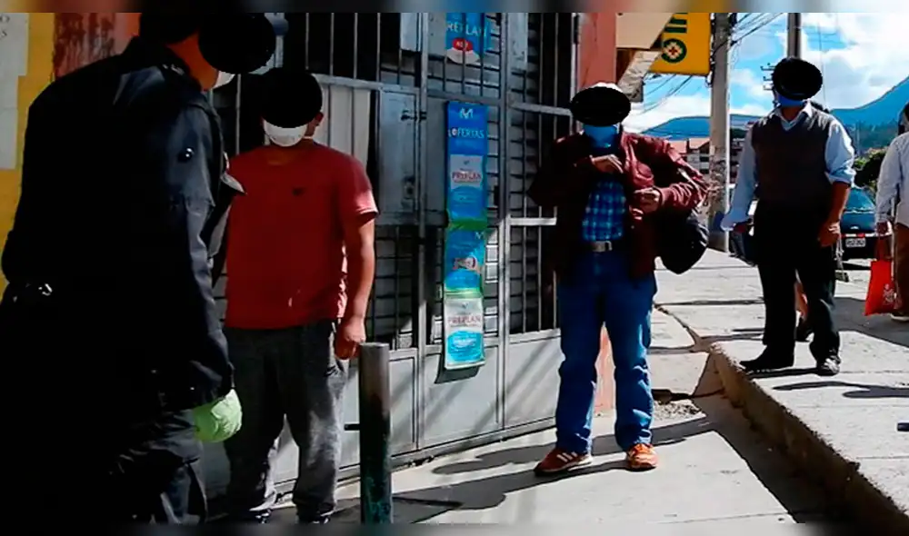 Padre e hijo agreden a policía en Huaraz
