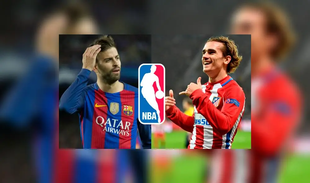 Piqué y Griezmann vaticinan al campeón de la NBA de una particular manera