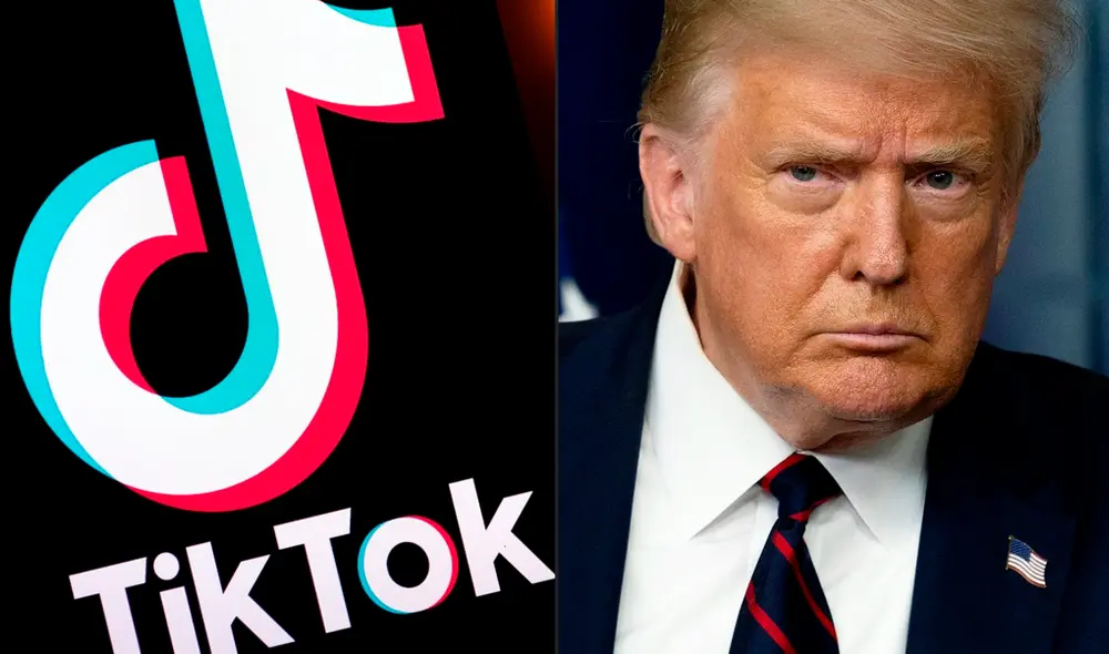 Donald Trump ha alegado que TikTok representa una amenaza para la seguridad nacional. | Foto: Lionel Bonaventure / AFP