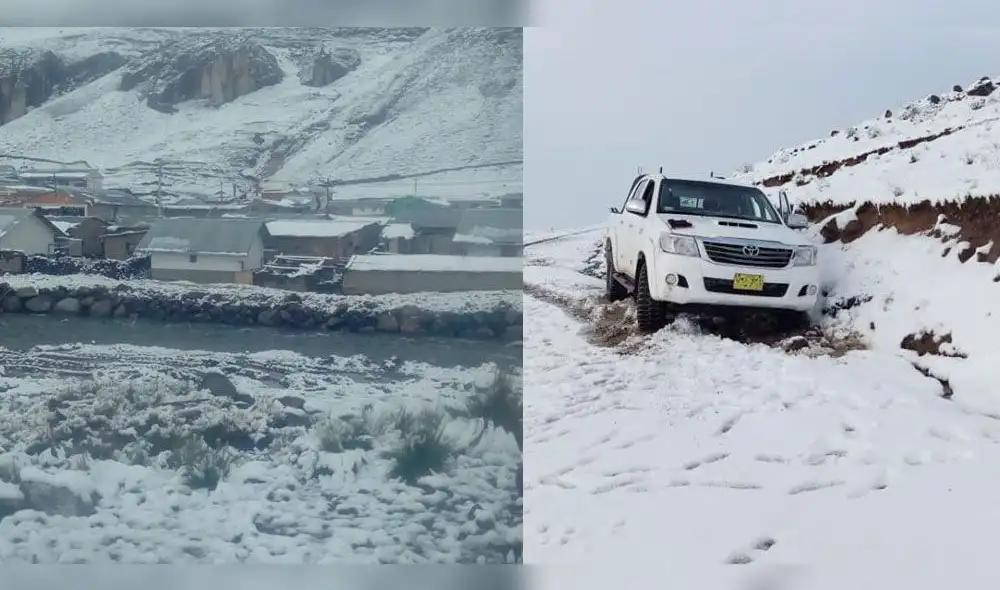 Intensas nevadas causan estragos en partes altas de Condesuyos. Intensas nevadas causan estragos en partes altas de Condesuyos.