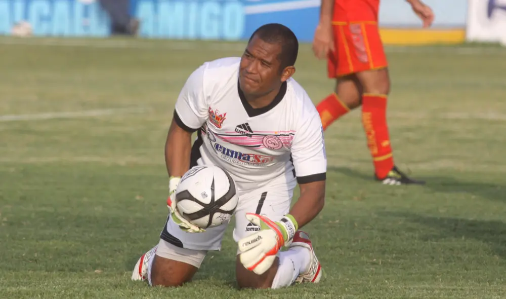 Johnny Vega ante Sport Huancayo. (Créditos: Ricardo Navarro/GLR)