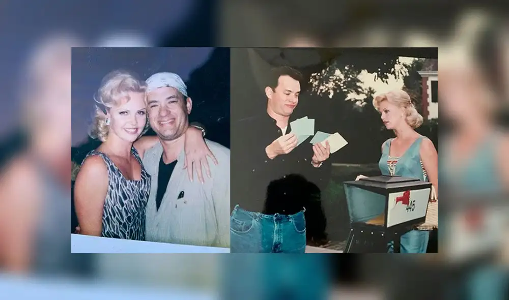 Tom Hanks dirigió Charlize Theron en su primera película como director. Foto: Instagram