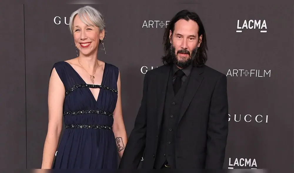 Keanu Reeves y Alexandra Grant
