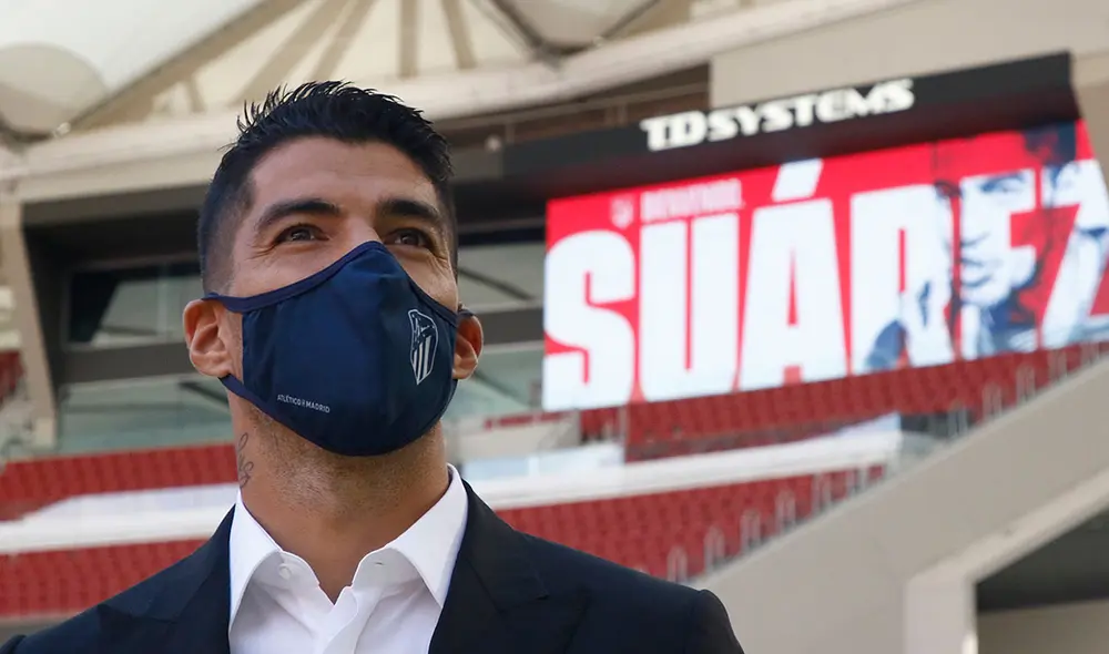 Luis Suárez llegó al Atlético de Madrid procedente del FC Barcelona. Foto: Twitter @Atleti