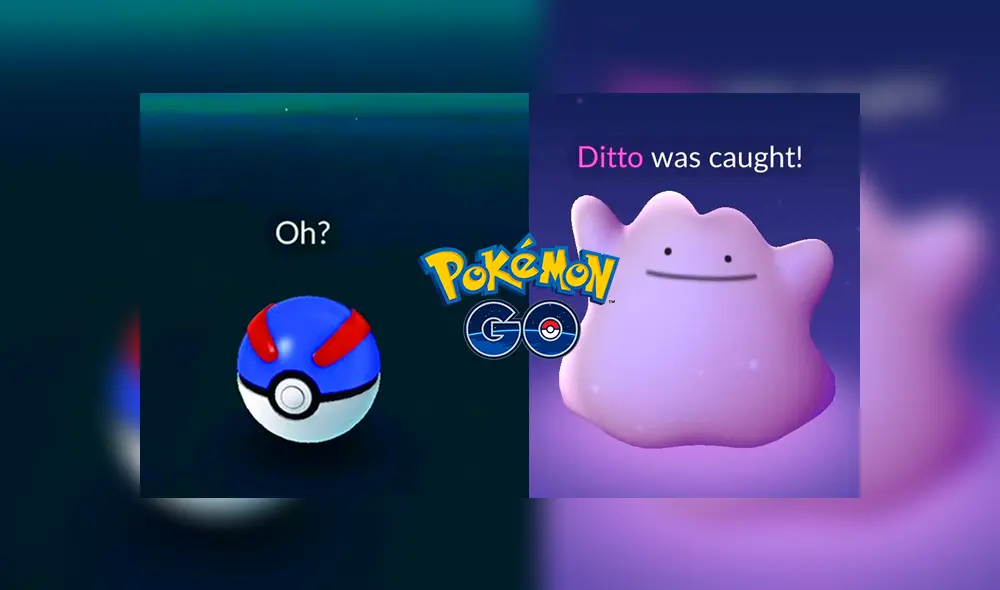 Lista de transformaciones de Ditto y truco para capturarlo en Pokémon GO.