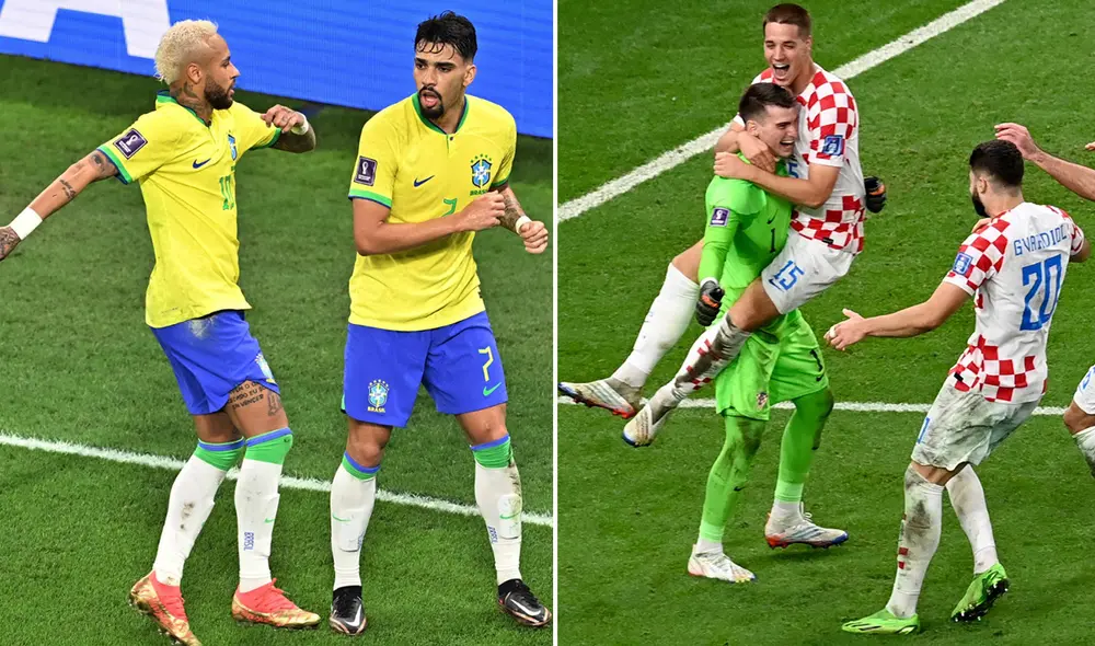 Brasil y Croacia sostendrán su tercer partido mundialista entre sí. Foto: composición/EFE Brasil y Croacia sostendrán su tercer partido mundialista entre sí. Foto: composición/EFE