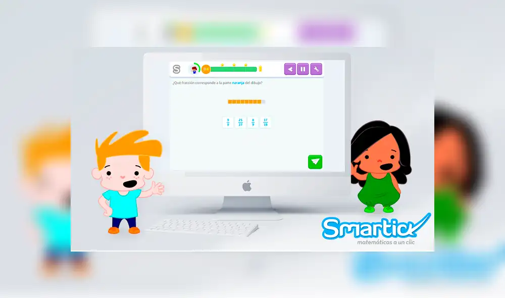 Smartick es una plataforma matemática que ayuda a los menores en su aprendizaje de forma divertida y didáctica.