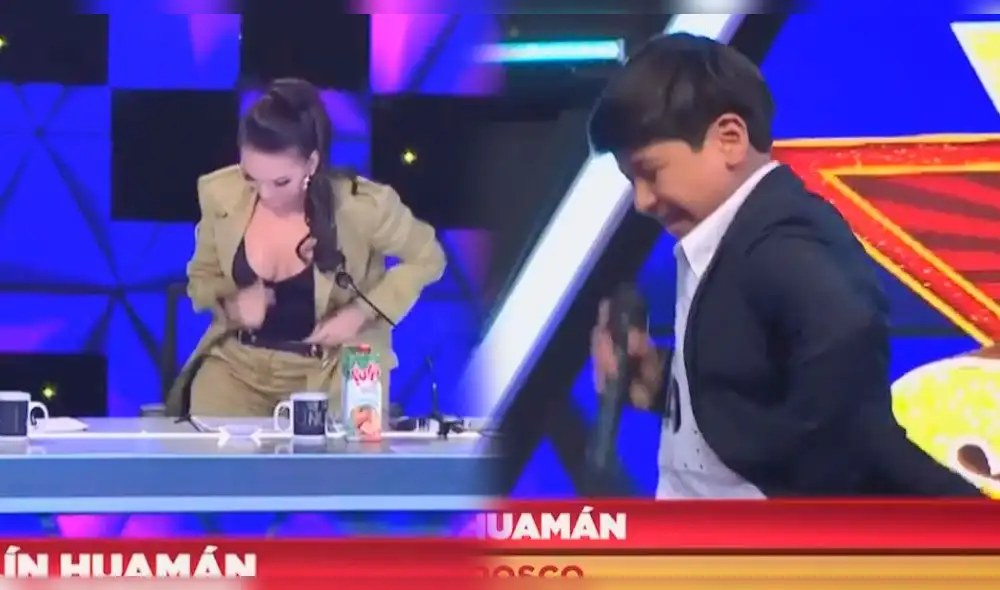 La cantante bailó a ritmo de "No te creas tan importante" durante interpretación del menor.