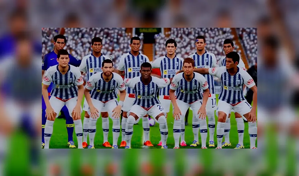 Así luce Alianza Lima en PES 2020 Así luce Alianza Lima en PES 2020