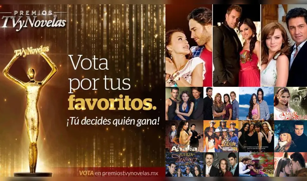 Premios TVyNovelas 2019: Conoce las telenovelas, actores y actrices nominados