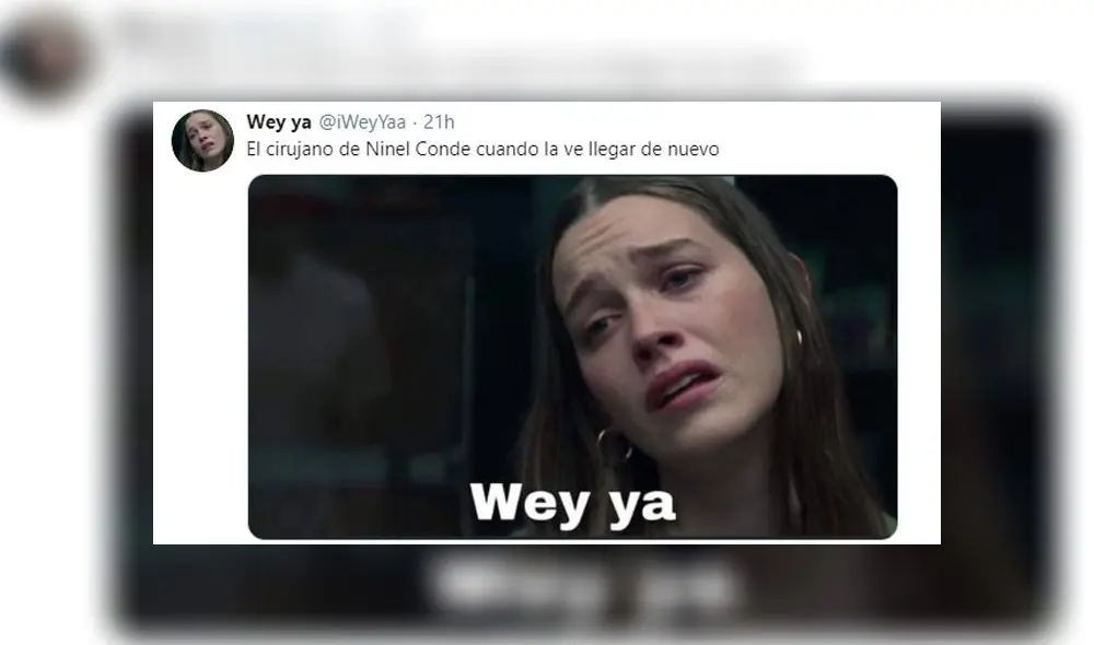 El nuevo meme “Wey ya” extraído de la serie de Netflix “You” y que están siendo viralizados prácticamente en todas las redes sociales.