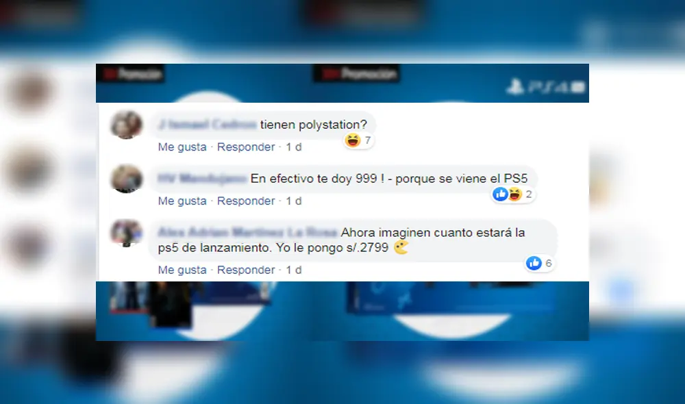 Desliza para ver los mejores comentarios que hicieron los usuarios de Facebook. Foto: Captura. Desliza para ver los mejores comentarios que hicieron los usuarios de Facebook. Foto: Captura.