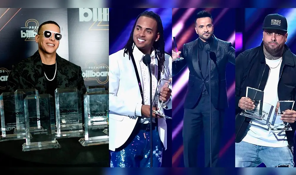 Estos fueron todos los ganadores de los Premios Billboard Latino 2018